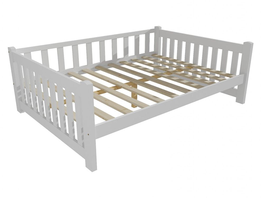 eoshop Detská posteľ DP 035 XL (Rozmer: 120 x 200 cm, Farba dreva: farba biela)